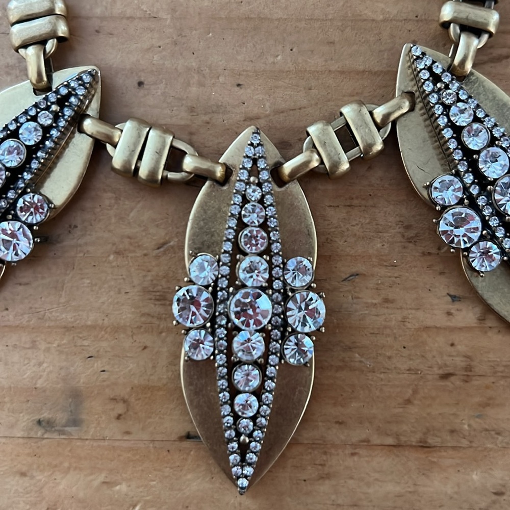J.Crew Gold color Statement Necklace - Picture 7 of 17